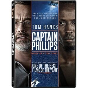 Captain Phillips (PG-13, DVD, 2013) Widescreen Tom Hanks Great Condition